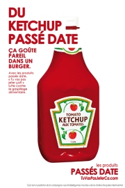 Ketchup passé date